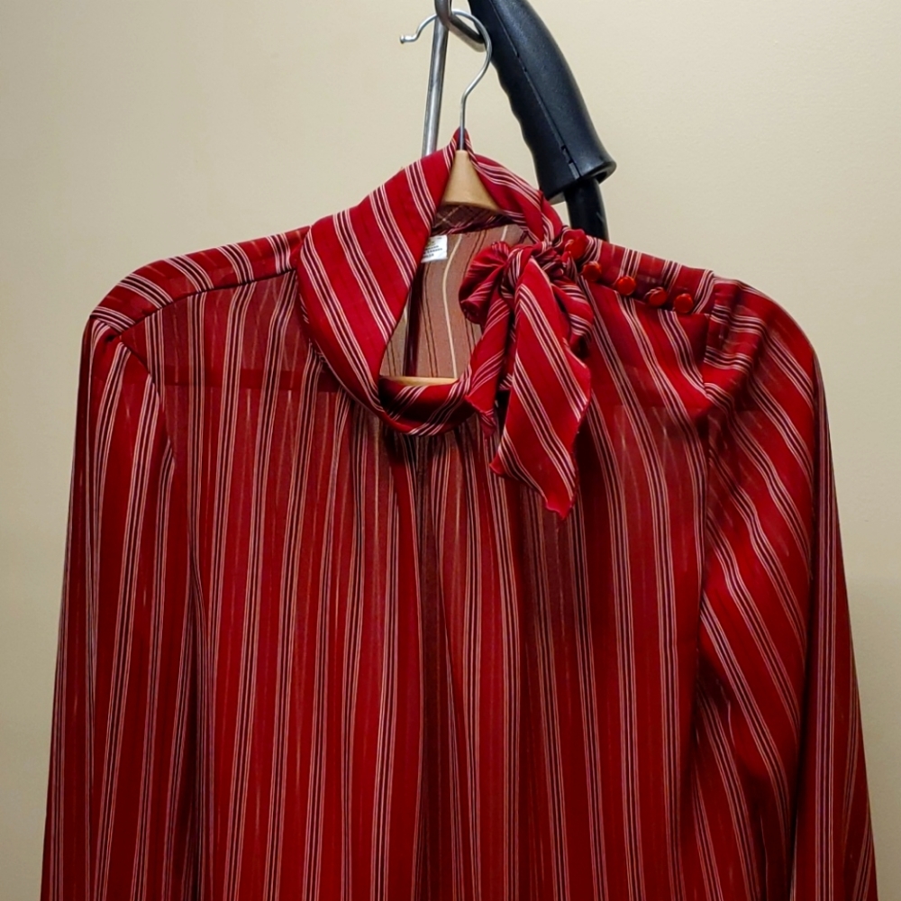 Vintage sheer blouse